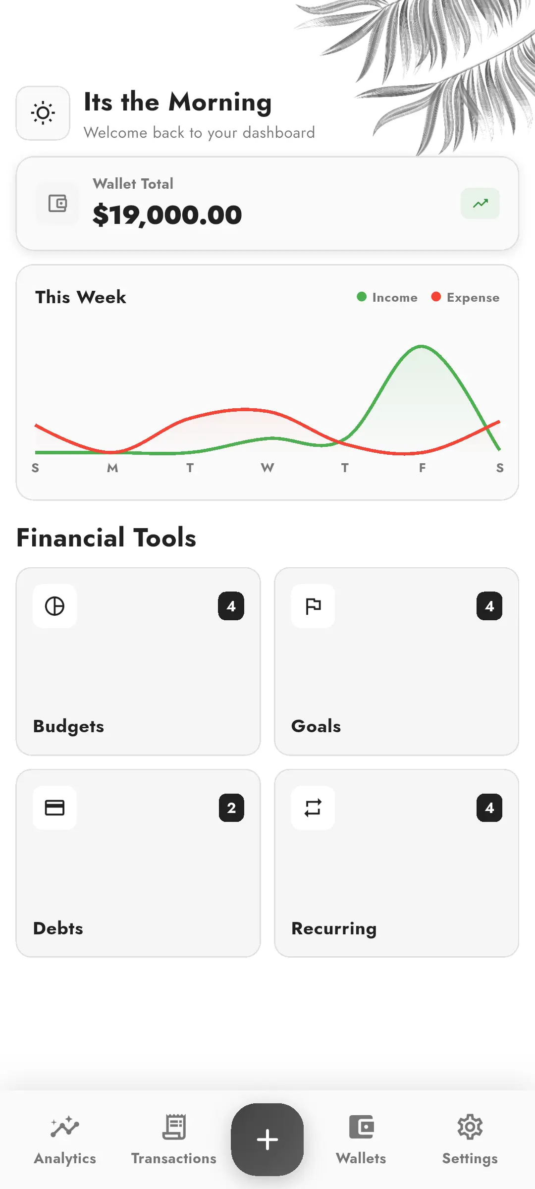 Home Dashboard